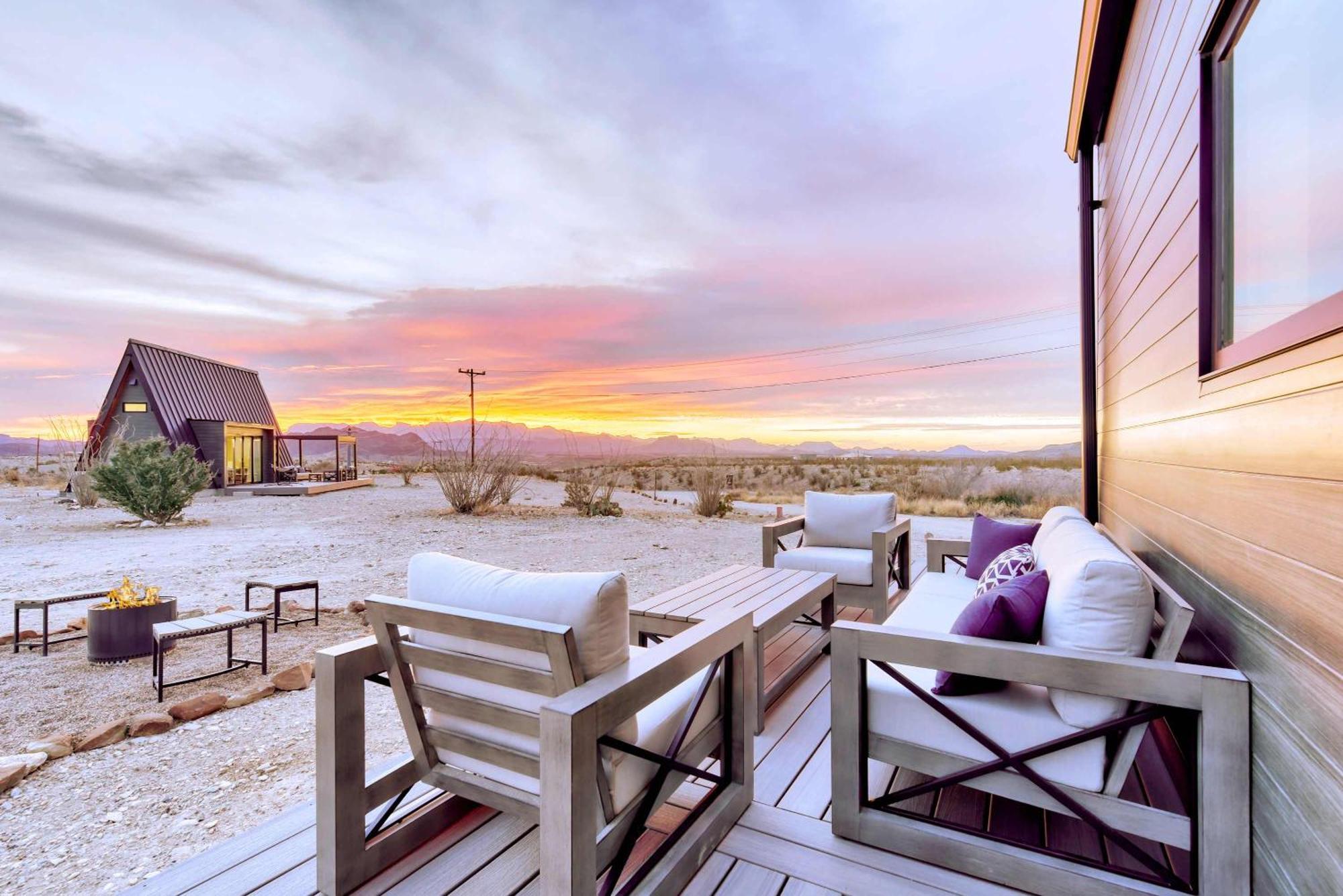 Stardust Luxury Cottage With Loft & A Great View Terlingua Extérieur photo